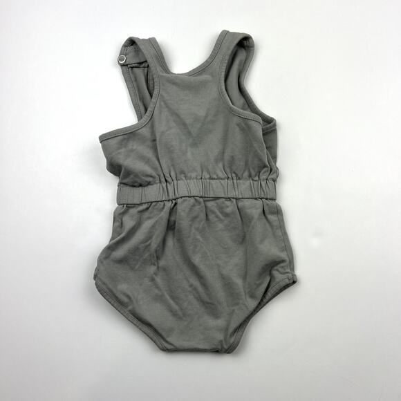 June & January Slate Gray Romper - Picture 5 of 5